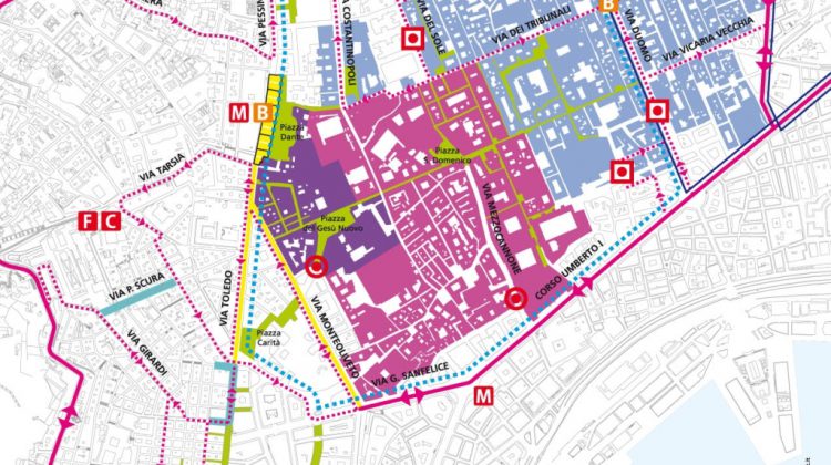 Ztl a Napoli centro storico