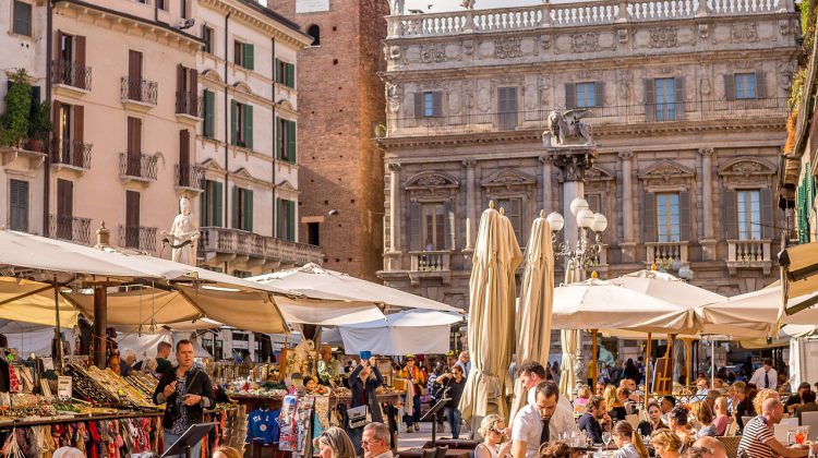 Piazza delle Erbe Verona