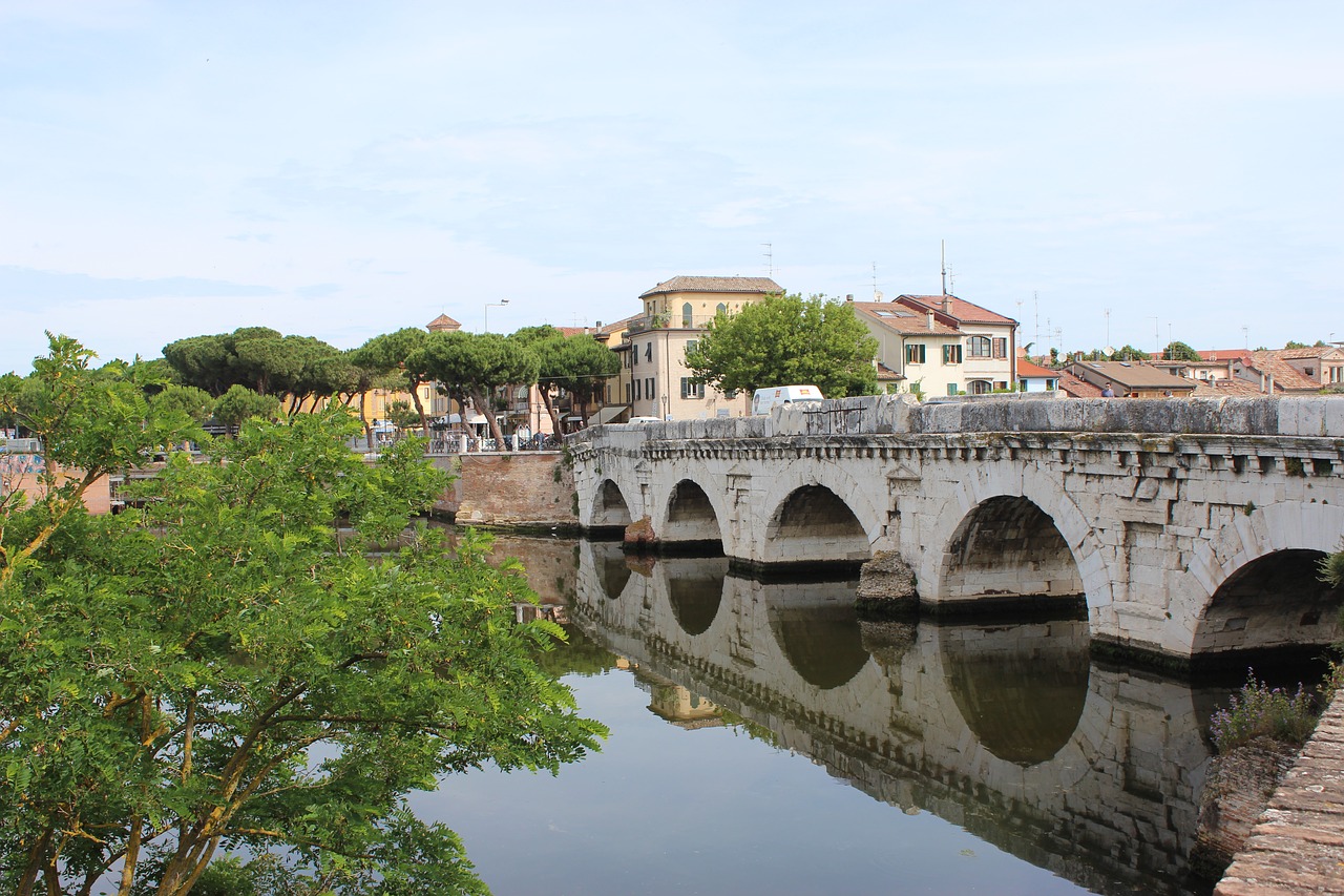 Rimini, ponte di Tiberio eventi e sagre in Emilia Romagna