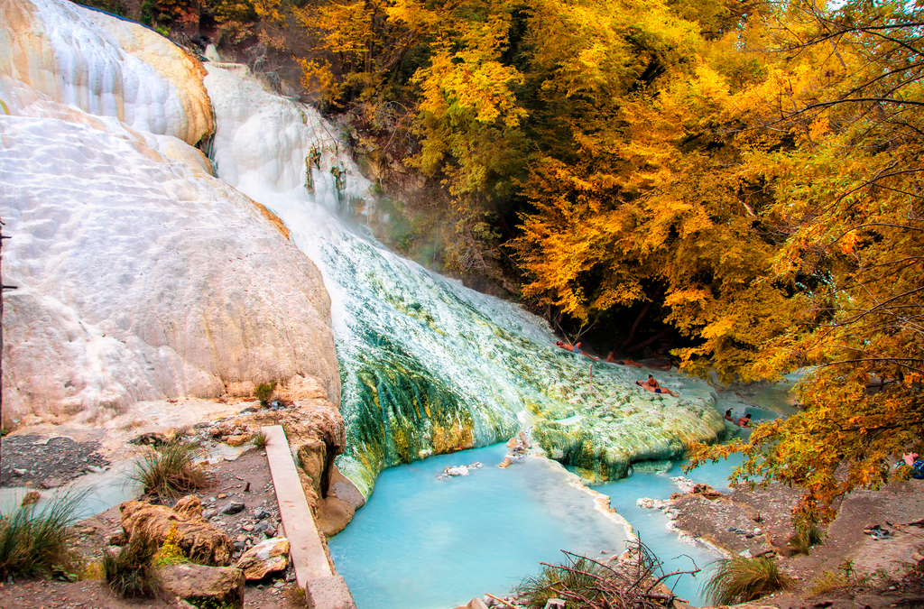 Bagni di San Filippo, Terme in Italia