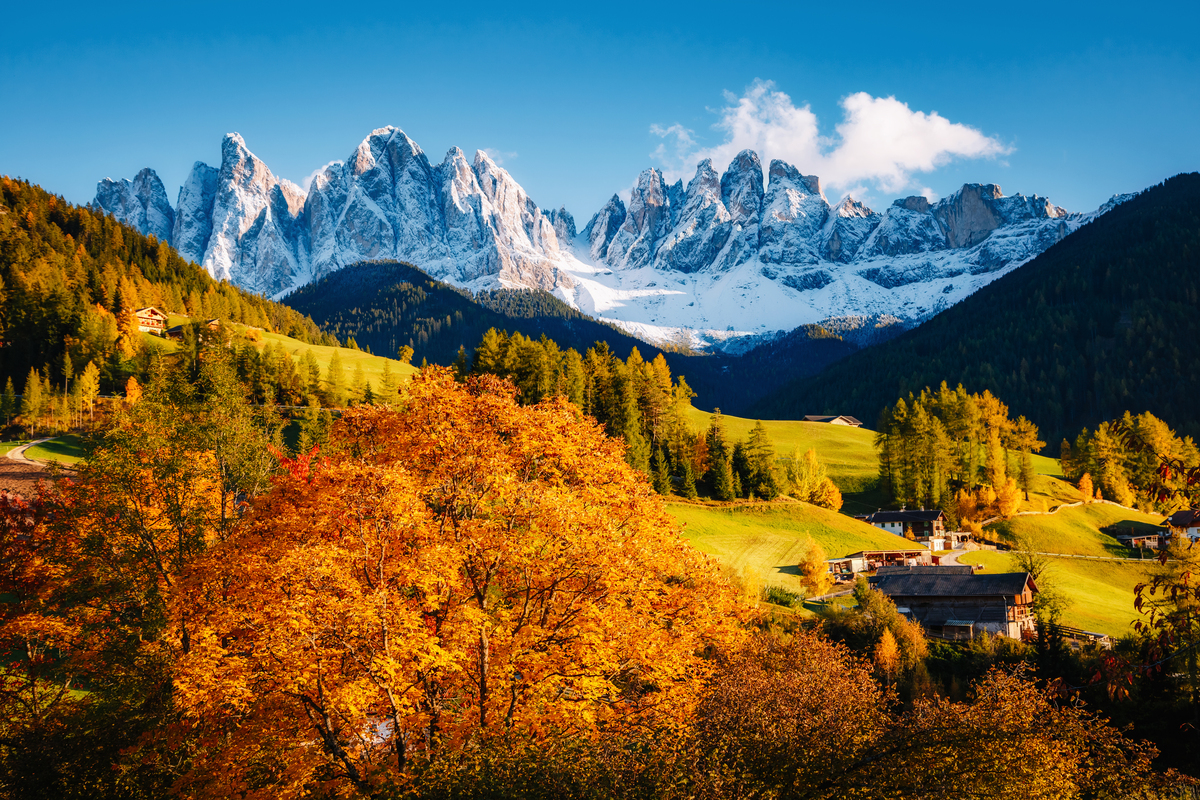 Weekend in Italia a Novembre, Trentino Alto Adige