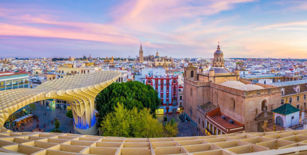 Metropol Parasol (Setas de Sevilla), Via dell'Argento, Ruta de la Plata 