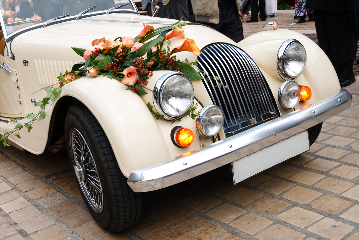 Auto d'epoca per matrimonio vintage