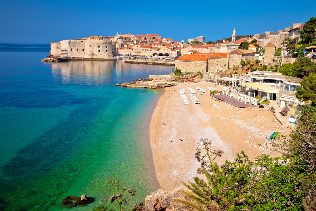 Banje,  spiagge a Dubrovnik, Croazia