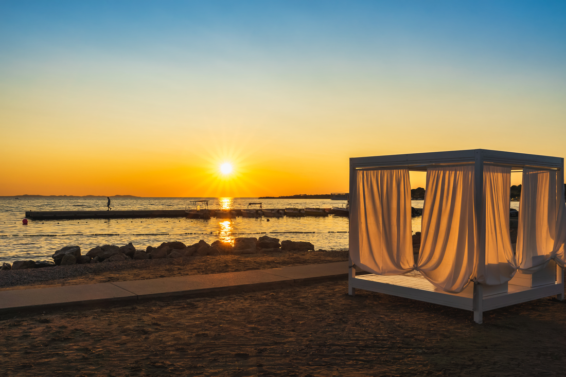 Croazia mare, spiaggia di Zaton