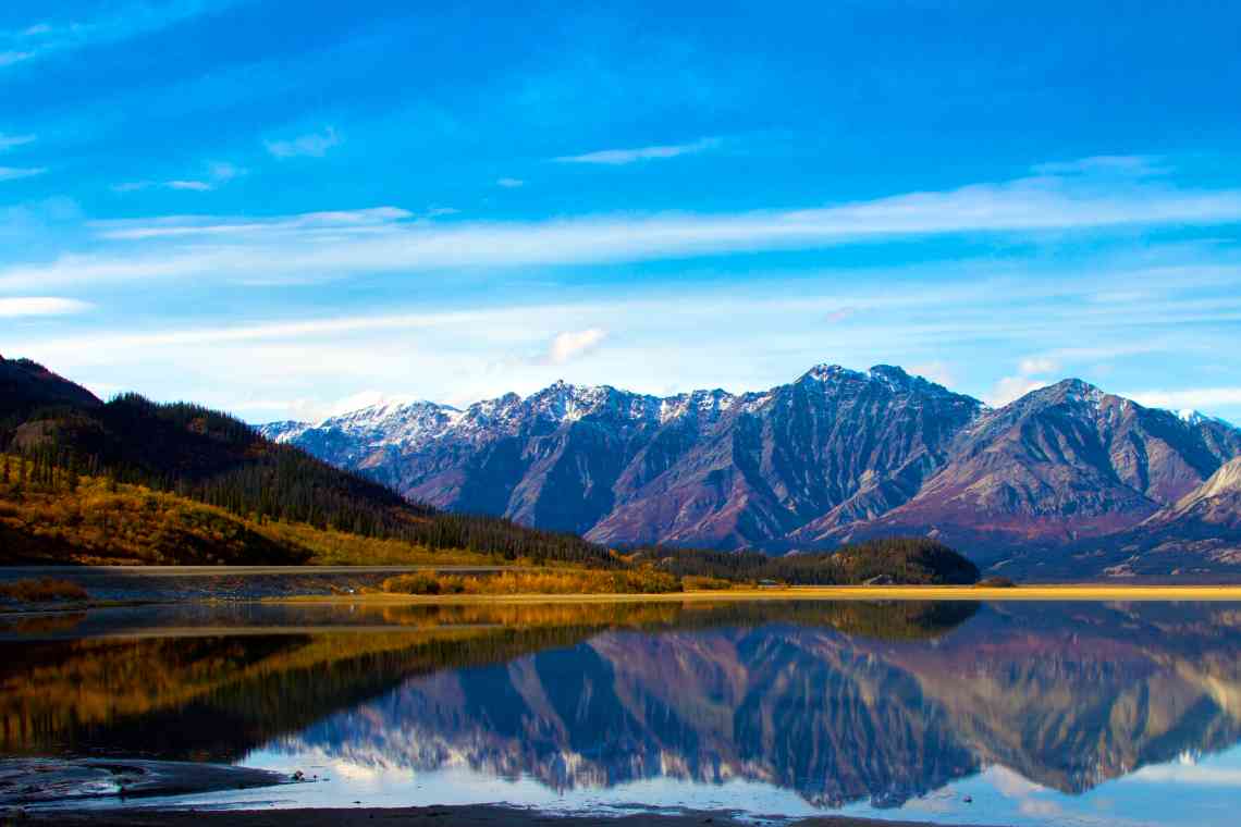 Canada laghi, lago di Kluane