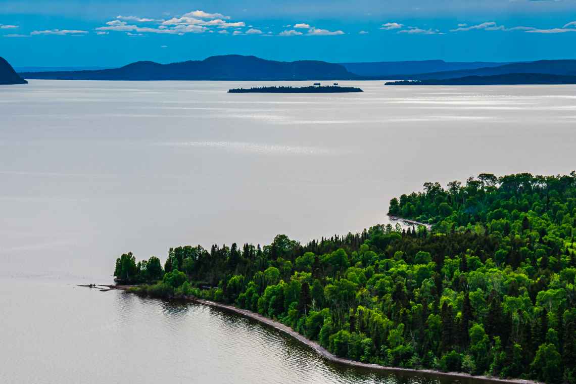 lago del Canada, Lago superiore