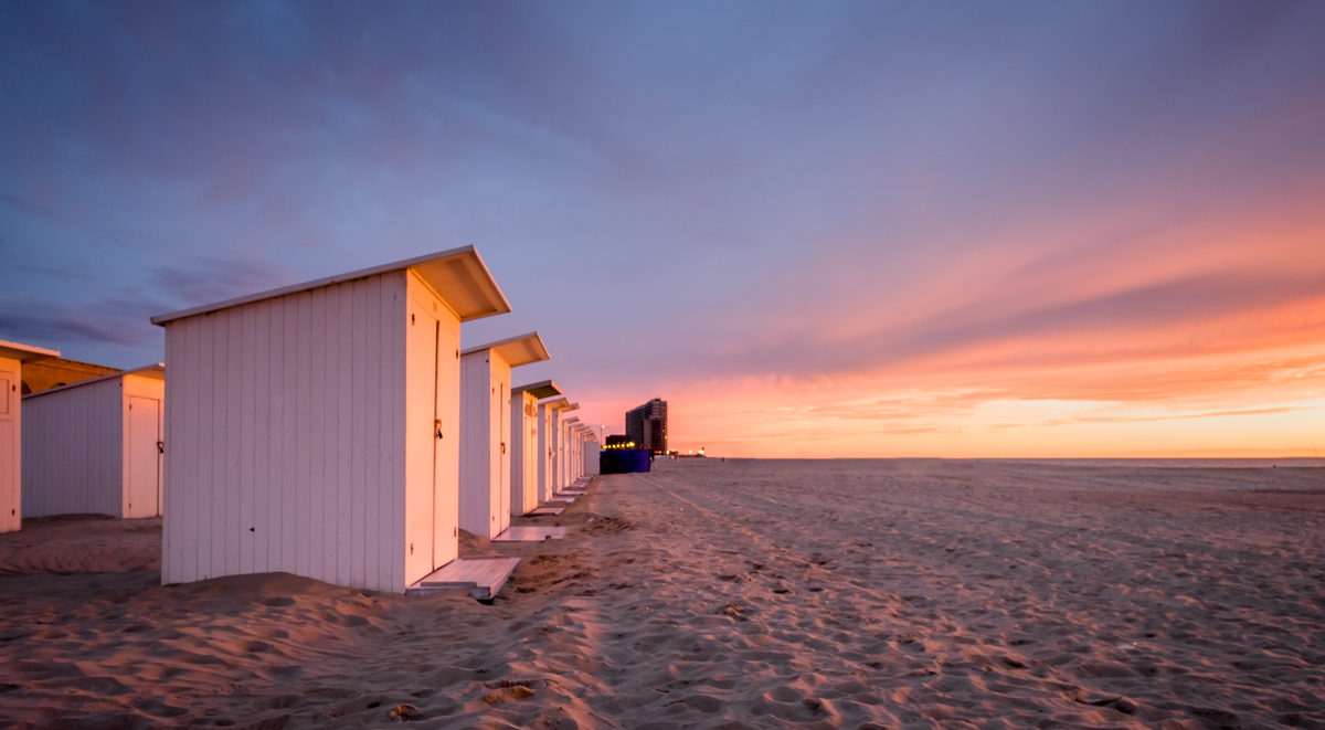 città in Belgio, Ostenda spiaggia