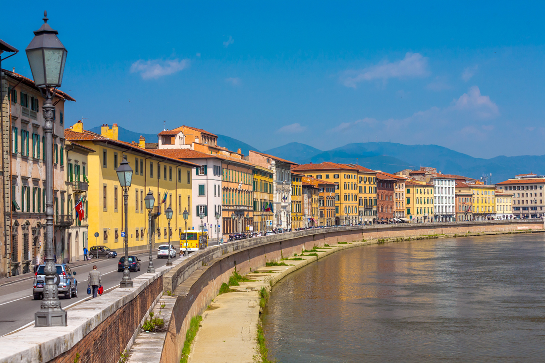 cosa c'è da visitare a pisa, Lungarno