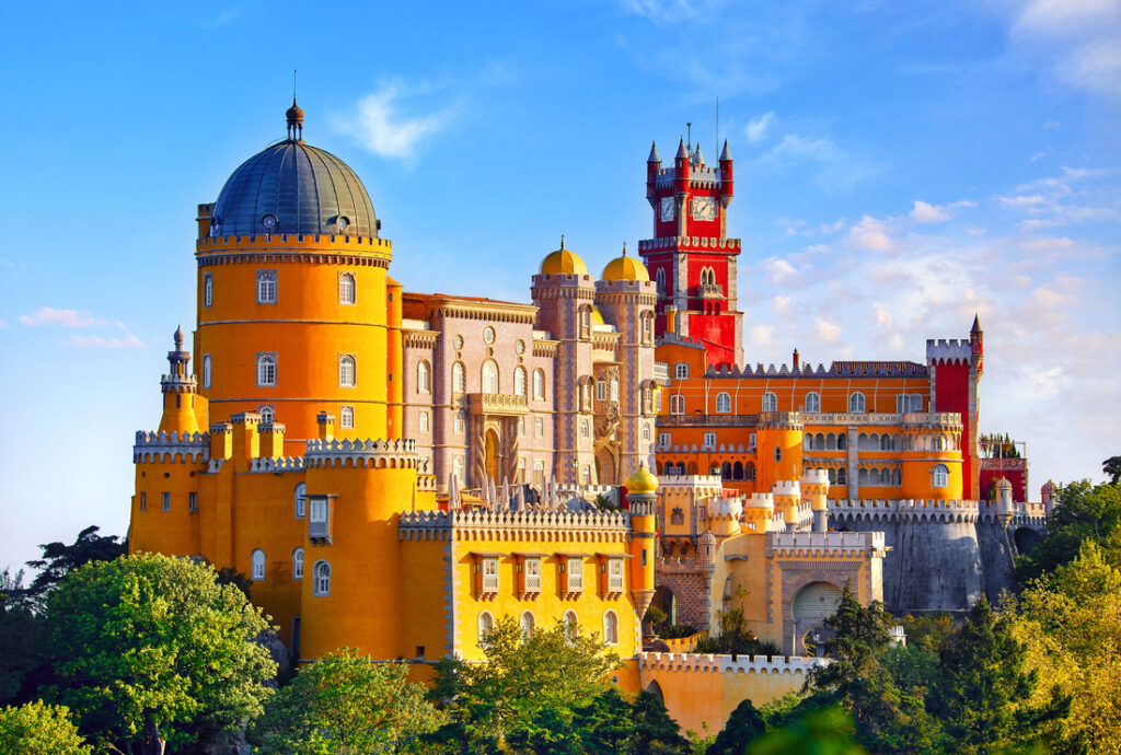 Cosa vedere nei dintorni di Lisbona, l Palàcio da Pena a Sintra