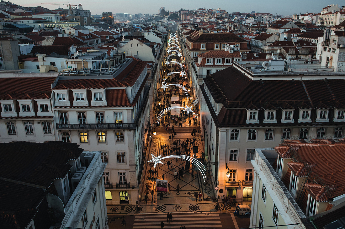 Lisboa no inverno.  O que fazer e o que ver em Lisboa, o centro histórico
