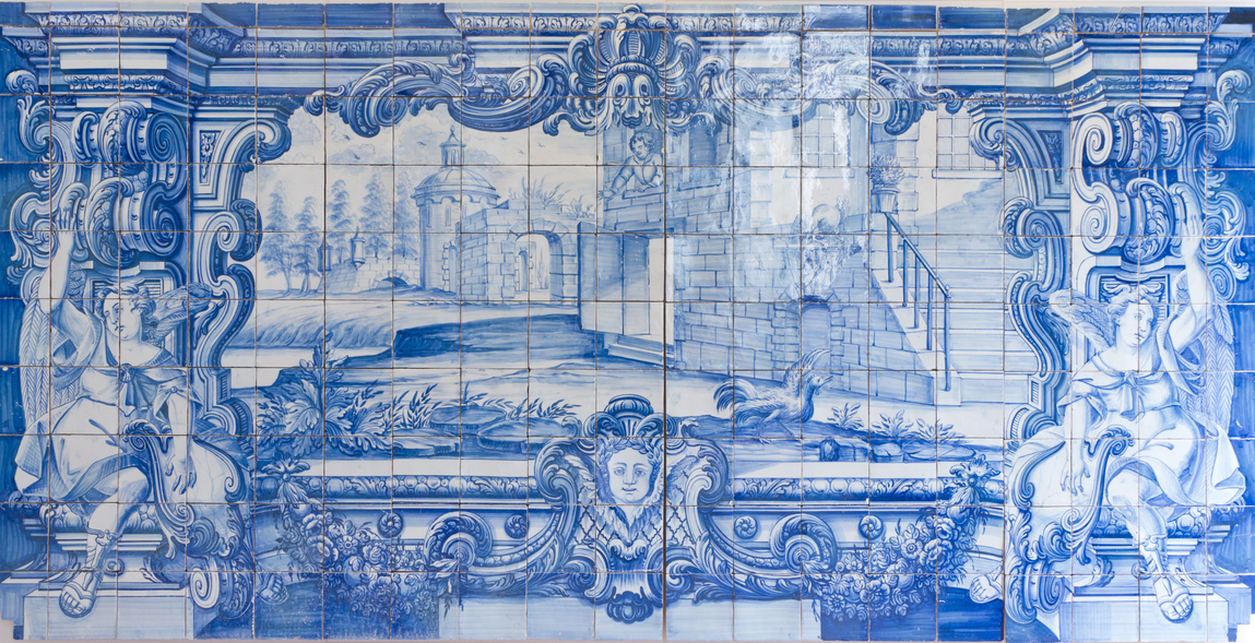 tradizionale azulejo, Lisbona