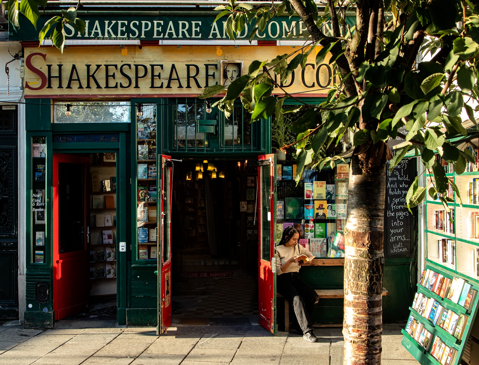 Luoghi romantici a Parigi, Libreria Shakespeare and Co.