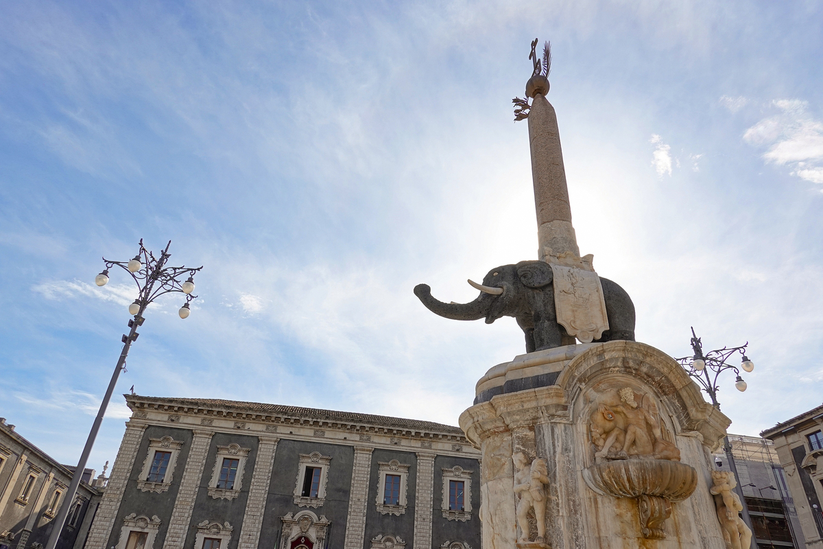 Catania - L'elefante di Catania e la sua leggenda